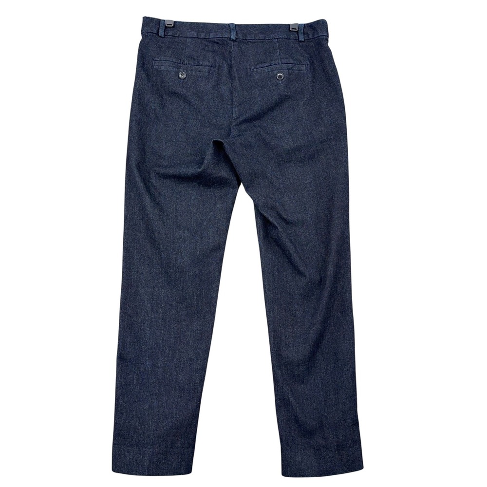 Banana Republic Avery Women's Dark Navy Denim Trousers - Picture 4 of 9
